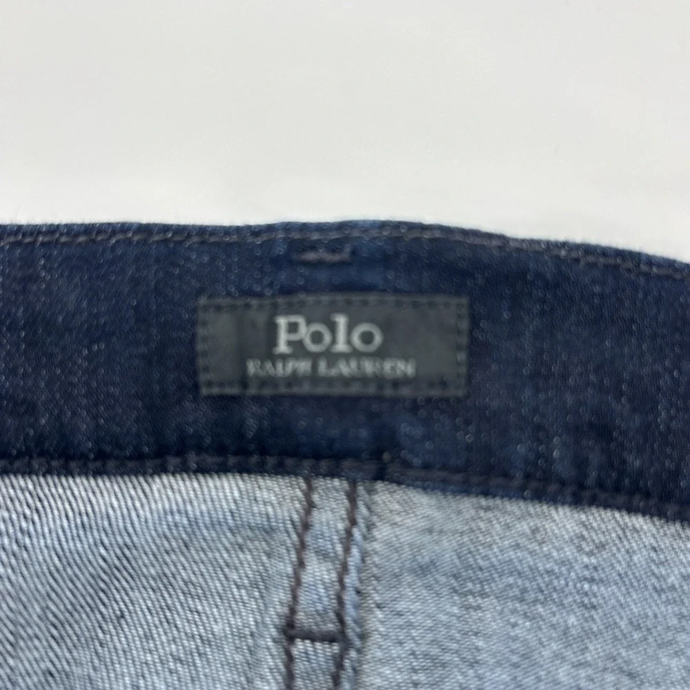 Polo Ralph Lauren Jeans Sullivan Slim  Men's 36/30 Blue Denim Dark Wash Casual